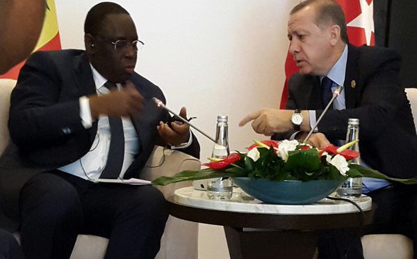 Entretien des présidents Macky Sall et Erdogan sur la coopération entre les deux pays