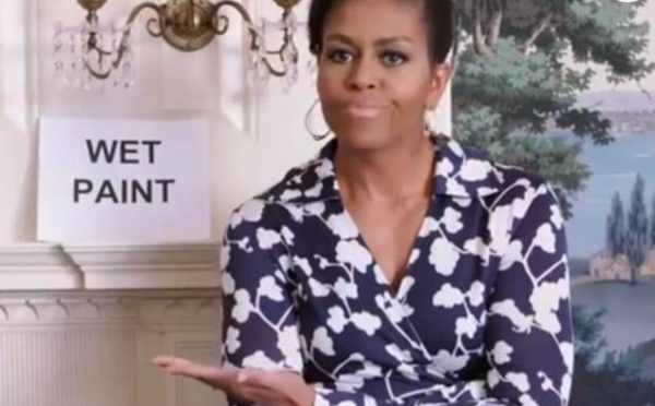 Michelle Obama : rappeuse de choc, elle encourage les jeunes a aller a la fac