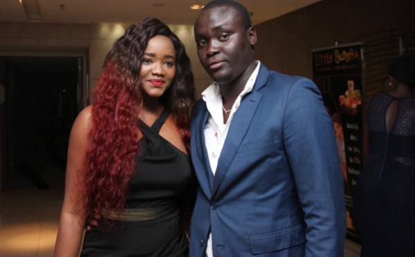 Fama Thioune toute classe en compagnie de son mari Matar Seck