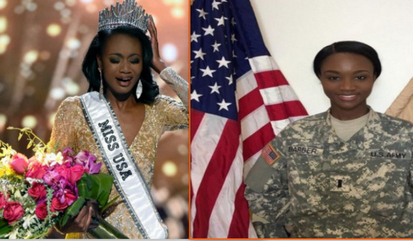 L'officier de l'armée devenue miss USA 2016