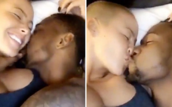 Amber Rose présente son nouveau mec sur snapchat