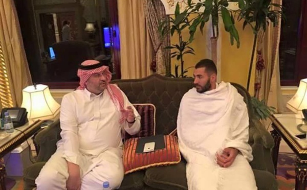 Benzema à la Mecque pour le petit pèlerinage (Omra)