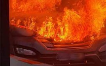 Ngor : Le véhicule de la Représentante de l’Unicef prend feu en pleine circulation