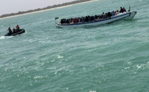 Gandiole : Une pirogue de migrants irréguliers, en détresse, secourue par la Marine sénégalaise