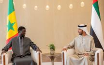 A Abu Dhabi : Bassirou Diomaye Faye reçu à Abu Dhabi par Mohammed ben Zayed